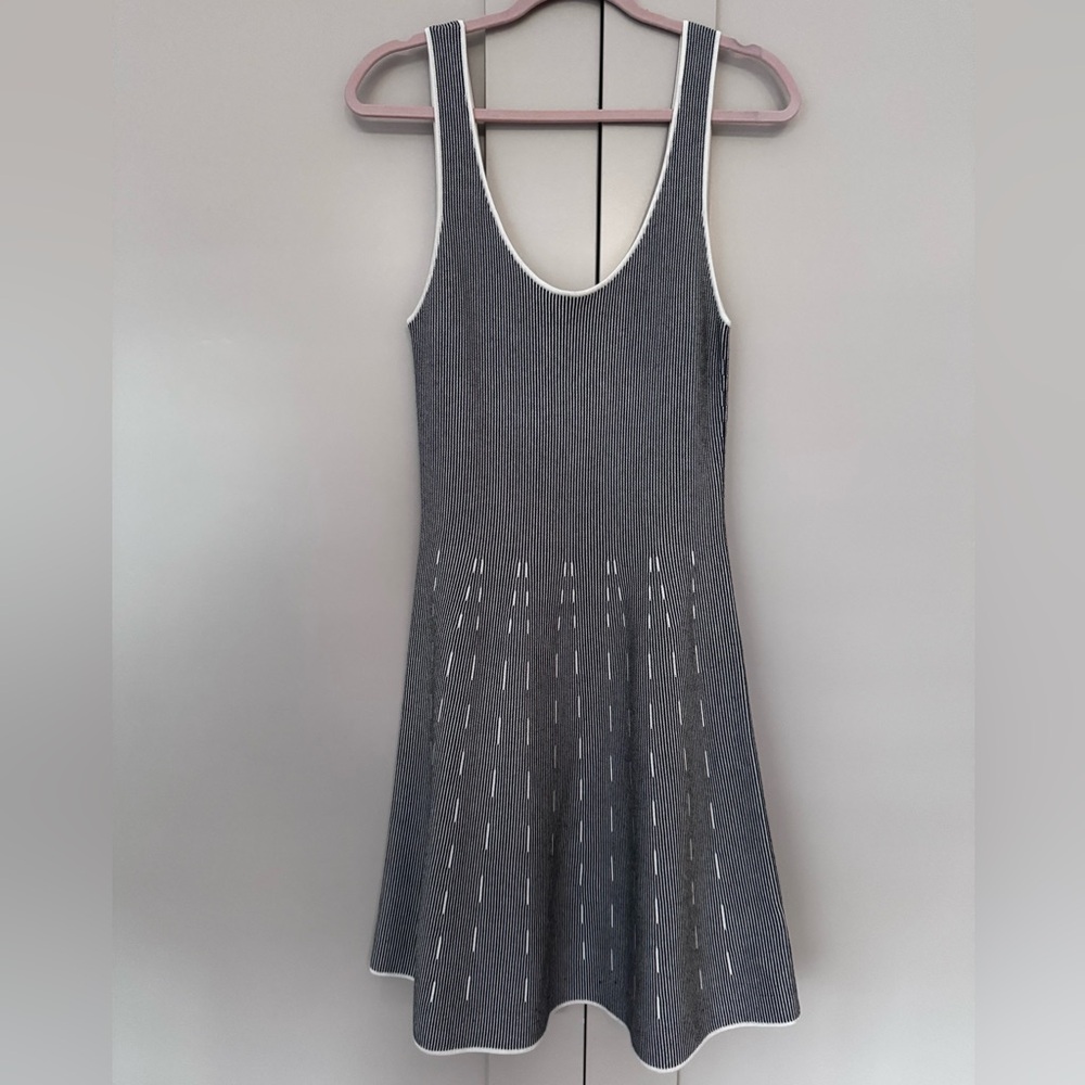 Theory Stripe Knit Midi Dress - NWOT